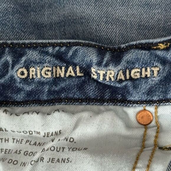American Eagle AEO Original Straight Jeans Size 30 - Picture 6 of 11